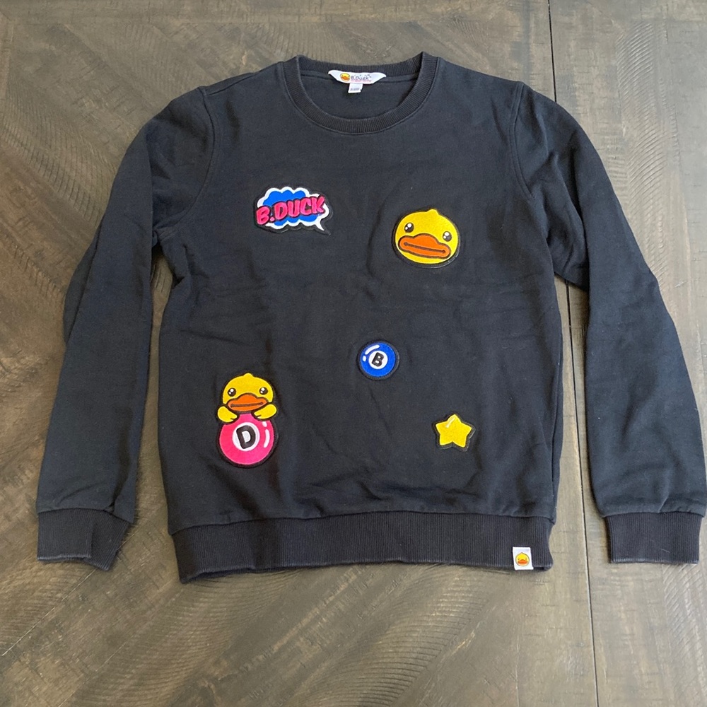 B. Duck All About Playful black sweatshirt